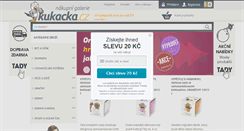 Desktop Screenshot of kukacka.cz
